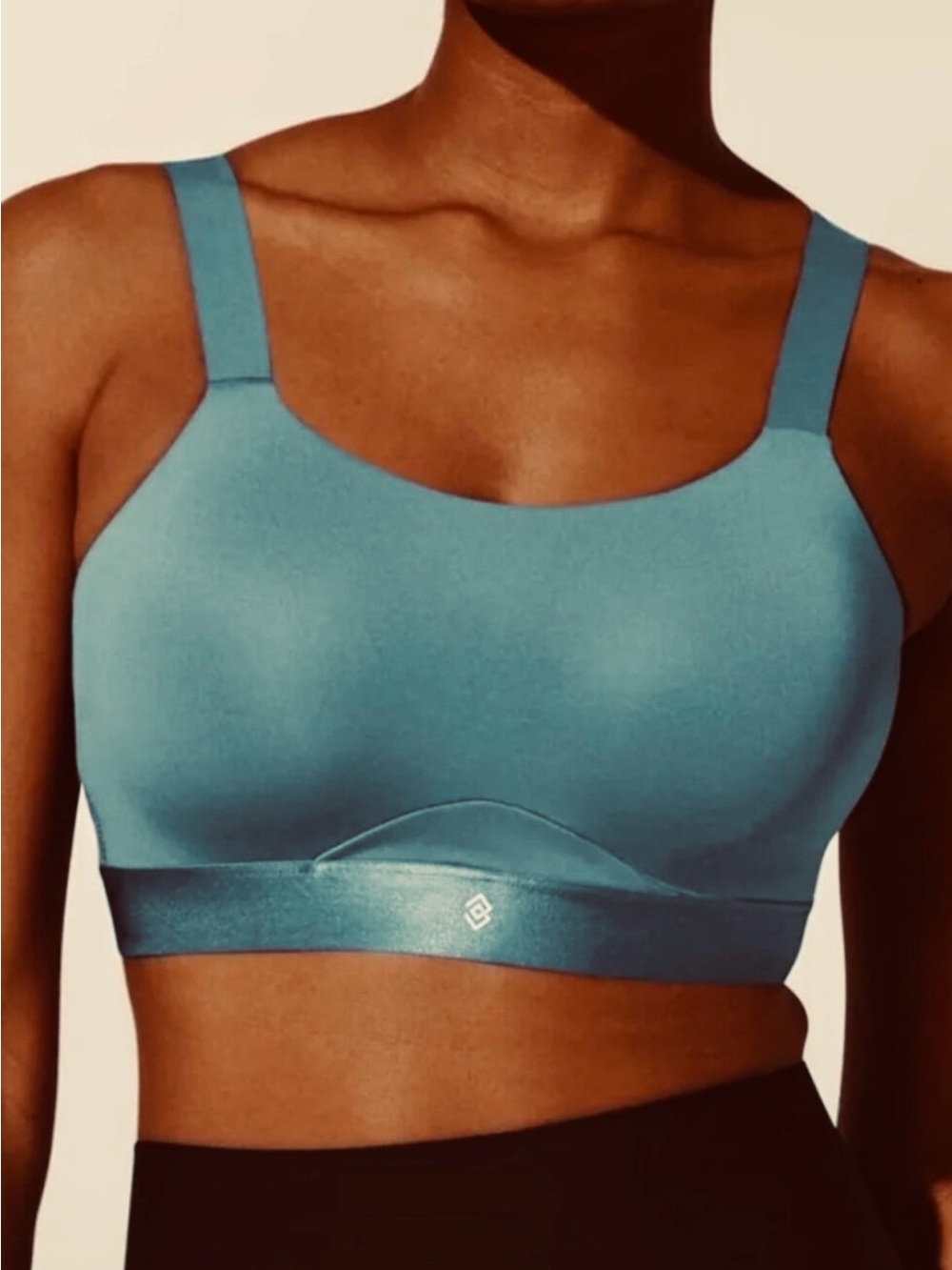 ThirdLove Teal Scoop-Neck Sports Bra